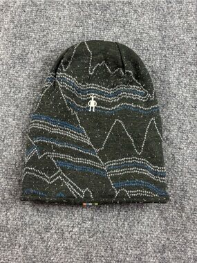 SMARTWOOL Men’s Green Merino Wool Winter Beanie Hat One Size Fits Most
